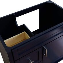 Load image into Gallery viewer, Bellaterra Home Vanity BellaTerra Home 36&quot; Single sink vanity in Blue finish - cabinet only - Right drawers 400700-36R-BU