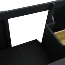 Load image into Gallery viewer, Bellaterra Home Vanity BellaTerra Home 36&quot; Single Sink Vanity in Dark Gray Finish - Cabinet Only - Left door 400700-36L-DG