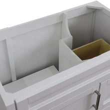 Load image into Gallery viewer, Bellaterra Home Vanity BellaTerra Home 36&quot; Single sink vanity in White Finish-Cabinet Only - Left door 400700-36L-WH