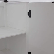 Load image into Gallery viewer, Bellaterra Home Vanity BellaTerra Home  36&quot; Single vanity in Glacier Ash finish - cabinet only - Right doors 400100-36R-GA