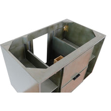 Load image into Gallery viewer, Bellaterra Home Vanity BellaTerra Home 36&quot; Single wall mount vanity in Linen Gray finish - cabinet only 400502-CAB-LY