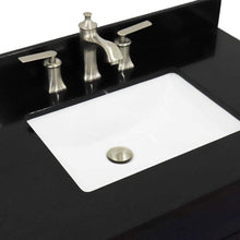 Load image into Gallery viewer, Bellaterra Home Vanity BellaTerra Home 37&quot; Single sink vanity in Blue finish with Black galaxy granite and Left door/Center sink 400700-37L-BU-BGRC
