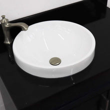Load image into Gallery viewer, Bellaterra Home Vanity BellaTerra Home 37&quot; Single sink vanity in Blue finish with Black galaxy granite and Left door/Left sink 400700-37L-BU-BGRDL