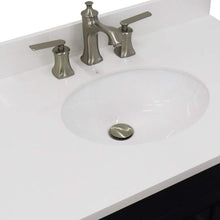 Load image into Gallery viewer, Bellaterra Home Vanity BellaTerra Home 37&quot; Single sink vanity in Blue finish with White quartz and Left door/Center sink 400700-37L-BU-WEOC