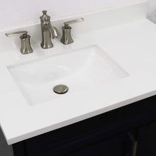 Load image into Gallery viewer, Bellaterra Home Vanity BellaTerra Home 37&quot; Single sink vanity in Blue finish with White quartz and Left door/Left sink 400700-37L-BU-WERL