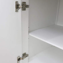 Load image into Gallery viewer, Bellaterra Home Vanity BellaTerra Home 37&quot; Single sink vanity in White finish with White carrara marble and Left door/Left sink 400700-37L-WH-WMRL