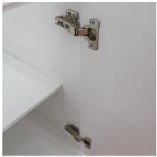 Load image into Gallery viewer, Bellaterra Home Vanity BellaTerra Home 37&quot; Single sink vanity in White finish with White carrara marble and LEFT rectangle sink- RIGHT drawers 400700-37R-WH-WMRR
