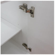 Load image into Gallery viewer, Bellaterra Home Vanity BellaTerra Home 37&quot; Single sink vanity in White finish with White quartz and LEFT round sink- RIGHT drawers 400700-37R-WH-WERDR