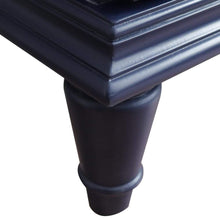 Load image into Gallery viewer, Bellaterra Home Vanity BellaTerra Home 37&quot; Single vanity in Blue finish with Black galaxy and round sink- Left door/Left sink 400800-37L-BU-BGRDL