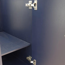 Load image into Gallery viewer, Bellaterra Home Vanity BellaTerra Home 37&quot; Single vanity in Blue finish with Gray granite and round sink- Left door/Left sink 400800-37L-BU-GYRDL