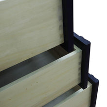 Load image into Gallery viewer, Bellaterra Home Vanity BellaTerra Home 37&quot; Single vanity in Blue finish with White quartz and oval sink- Right door/Right sink 400800-37R-BU-WEOR