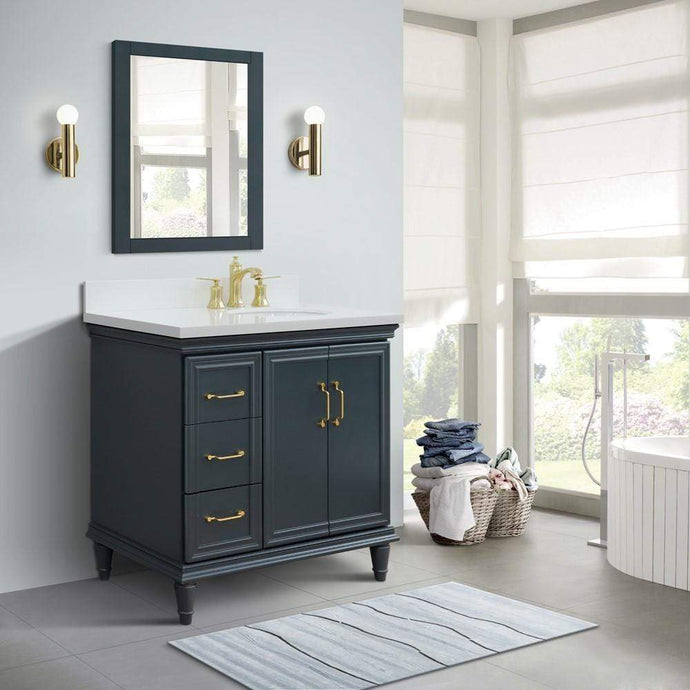 Bellaterra Home Vanity BellaTerra Home 37