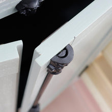 Load image into Gallery viewer, Bellaterra Home Vanity BellaTerra Home 37&quot; Single vanity in Gray Ash finish with White quartz top and rectangle sink - Left doors/Left sink 400100-37L-GYA-WER