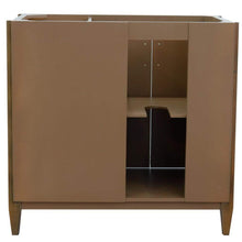 Load image into Gallery viewer, Bellaterra Home Vanity BellaTerra Home 37&quot; Single vanity in Walnut finish with Gray granite and rectangle sink- Left door/Left sink 400901-37L-WA-GYRL