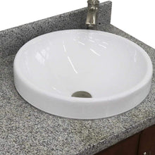 Load image into Gallery viewer, Bellaterra Home Vanity BellaTerra Home 37&quot; Single vanity in Walnut finish with Gray granite and round sink- Right door/Right sink 400901-37R-WA-GYRDR