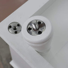 Load image into Gallery viewer, Bellaterra Home Vanity BellaTerra Home 37&quot; Single vanity in White finish with White quartz and oval sink- Right door/Right sink 400800-37R-WH-WEO