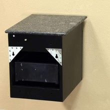 Load image into Gallery viewer, Bellaterra Home Vanity BellaTerra Home 39.4 in Single Wall Mount Style Sink Vanity-Wood-Black 03172-SET