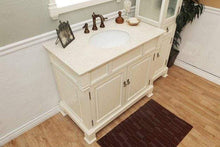 Load image into Gallery viewer, Bellaterra Home Vanity BellaTerra Home 42 in Single Sink Vanity-Wood-Cream White