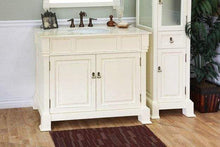 Load image into Gallery viewer, Bellaterra Home Vanity BellaTerra Home 42 in Single Sink Vanity-Wood-Cream White