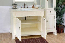 Load image into Gallery viewer, Bellaterra Home Vanity BellaTerra Home 42 in Single Sink Vanity-Wood-Cream White