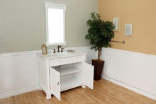 Load image into Gallery viewer, Bellaterra Home Vanity BellaTerra Home 42 in Single Sink Vanity-Wood-White 205042-WH