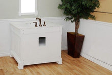 Load image into Gallery viewer, Bellaterra Home Vanity BellaTerra Home 42 in Single Sink Vanity-Wood-White 205042-WH