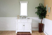 Load image into Gallery viewer, Bellaterra Home Vanity BellaTerra Home 42 in Single Sink Vanity-Wood-White 205042-WH