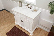 Load image into Gallery viewer, Bellaterra Home Vanity BellaTerra Home 42 in Single Sink Vanity-Wood-White 205042-WH