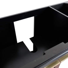 Load image into Gallery viewer, Bellaterra Home Vanity BellaTerra Home 42&quot; Single sink vanity in Black finish - Left door- Cabinet only 400990-42L-BL