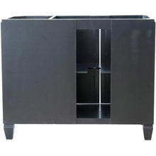 Load image into Gallery viewer, Bellaterra Home Vanity BellaTerra Home 42&quot; Single sink vanity in Black finish - Left door- Cabinet only 400990-42L-BL
