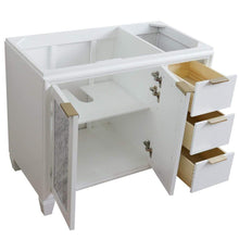 Load image into Gallery viewer, Bellaterra Home Vanity BellaTerra Home 42&quot; Single sink vanity in White finish - Left door- Cabinet only 400990-42L-WH