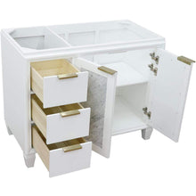 Load image into Gallery viewer, Bellaterra Home Vanity BellaTerra Home 42&quot; Single sink vanity in White finish - Right door- Cabinet only 400990-42R-WH