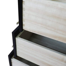 Load image into Gallery viewer, Bellaterra Home Vanity BellaTerra Home 43&quot; Single vanity in Black finish with White quartz and rectangle sink- Right door/Right sink 400990-43R-BL-WERR