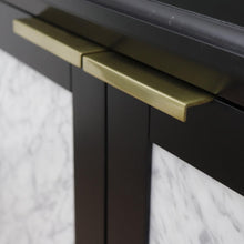 Load image into Gallery viewer, Bellaterra Home Vanity BellaTerra Home 43&quot; Single vanity in Black finish with White quartz and rectangle sink- Right door/Right sink 400990-43R-BL-WERR