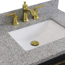 Load image into Gallery viewer, Bellaterra Home Vanity BellaTerra Home 43&quot; Single vanity in Dark Gray finish with Gray granite and rectangle sink- Right door/Right sink 400990-43R-DG-GYRR