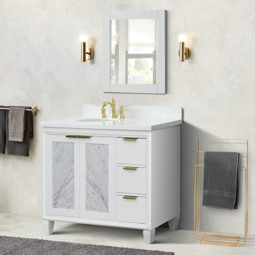 Bellaterra Home Vanity BellaTerra Home 43