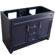 Load image into Gallery viewer, Bellaterra Home Vanity BellaTerra Home 48&quot; Double sink vanity in Blue finish - cabinet only 400700-48D-BU