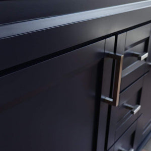 Bellaterra Home Vanity BellaTerra Home 48" Double sink vanity in Blue finish - cabinet only 400700-48D-BU