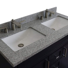 Load image into Gallery viewer, Bellaterra Home Vanity BellaTerra Home 48&quot; Double sink vanity in Blue finish with Gray granite and rectangle sink 400700-49D-BU-GYR