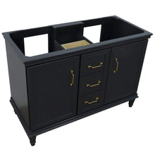 Load image into Gallery viewer, Bellaterra Home Vanity BellaTerra Home 48&quot; Double  vanity in Dark Gray- cabinet only 400800-48D-DG