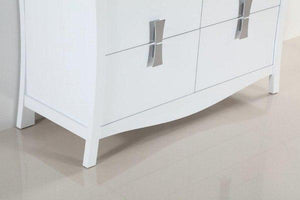 Bellaterra Home Vanity BellaTerra Home 48 in. Double sink vanity with Black Galaxy Top 500701-48D-BG