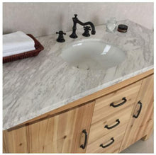 Load image into Gallery viewer, Bellaterra Home Vanity BellaTerra Home 48 in Single Sink Vanity-Solid Fir-Natural 6001C-48-NL-JW