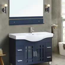 Load image into Gallery viewer, Bellaterra Home Vanity BellaTerra Home 48 in Single Sink Vanity-Wood-Dark Gray