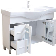 Load image into Gallery viewer, Bellaterra Home Vanity BellaTerra Home 48 in Single Sink Vanity-Wood-White 203138-WH