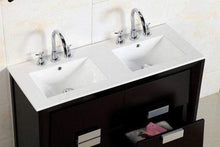 Load image into Gallery viewer, Bellaterra Home Vanity BellaTerra Home 48-inch Double Sink Vanity 500410-ES-WH-48D