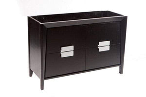 Bellaterra Home Vanity BellaTerra Home 48-inch Double Sink Vanity 500410-ES-WH-48D