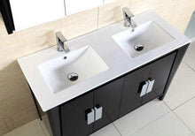 Load image into Gallery viewer, Bellaterra Home Vanity BellaTerra Home 48-inch Double Sink Vanity 500410D-ES-WH-48D