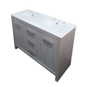 Bellaterra Home Vanity BellaTerra Home 48-inch Double Sink Vanity 502001B-48D
