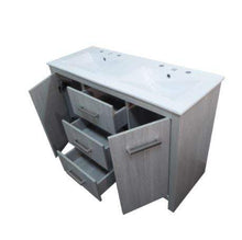 Load image into Gallery viewer, Bellaterra Home Vanity BellaTerra Home 48-inch Double Sink Vanity 502001B-48D