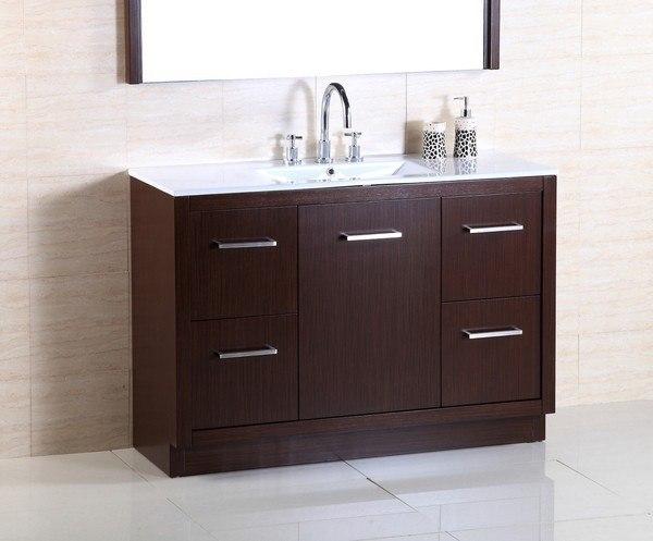 Bellaterra Home Vanity BellaTerra Home 48-inch Single Sink Vanity 502001A-48S